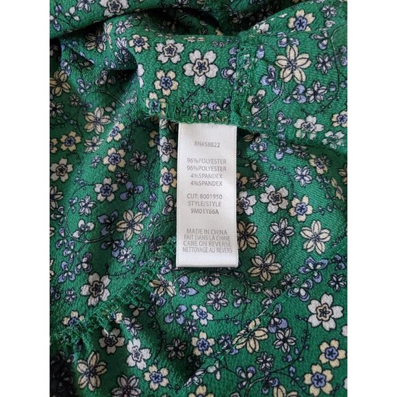 Max Studio Floral Print Boho Dress 3/4 Sleeve midi Size Medium - Picture 4 of 6